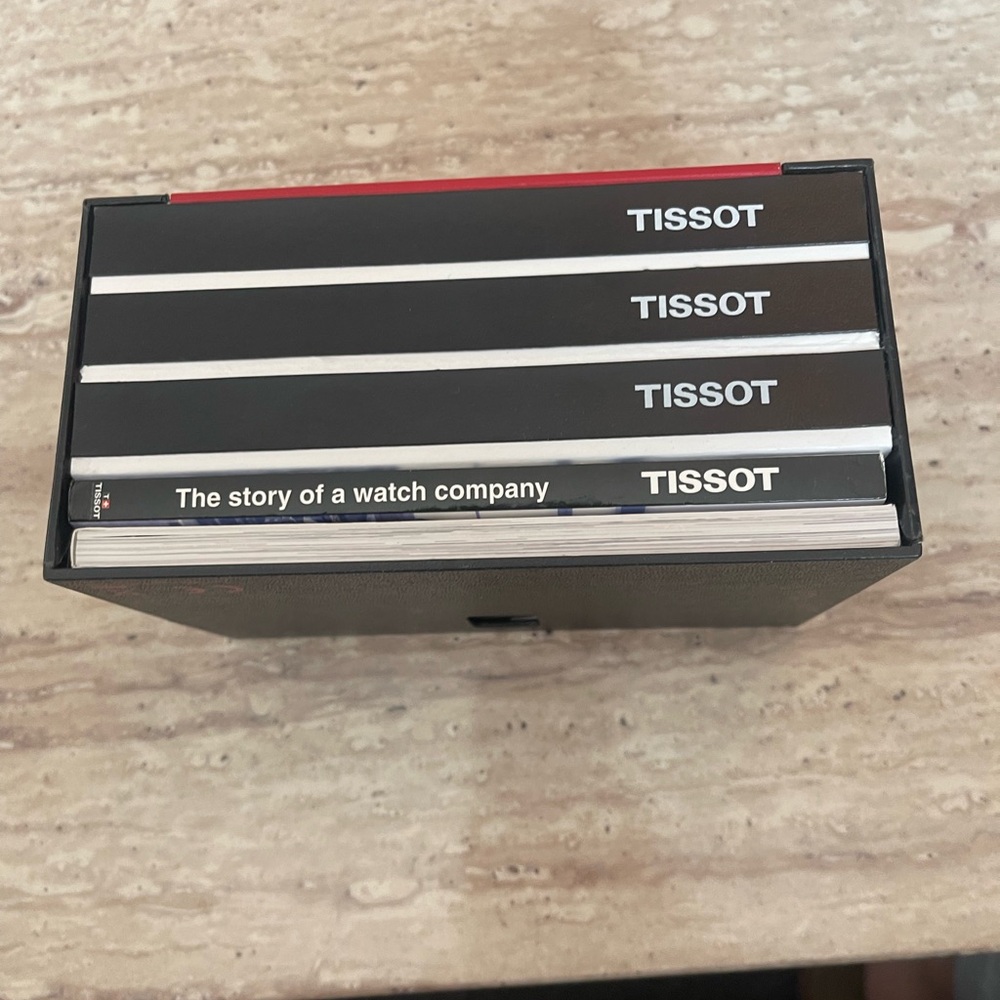 Tissot Silver and Black Dial Watch - Picture 5 of 5